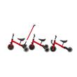 Triciclo Bebesit SL-2023-B con Manija 3 en 1 Rojo