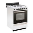 Cocina Whirlpool WFB57DW 56 cm Multigas Blanca