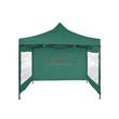 Gazebo Laury Plegable con Paredes 3x3 metros Verde