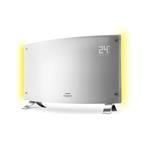 Vitroconvector Curvo Digital Peabody PE-VQDL20B Blanco con Luz