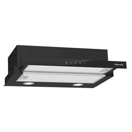 Campana de Pared Hisense CH6TL3DB 60 cm Acero Inoxidable Negro