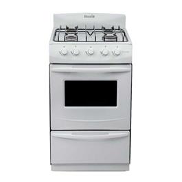 Cocina Escorial Candor 51 cm Gas Natural Blanca