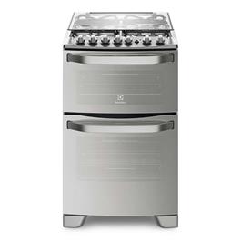 Cocina Doble Horno Electrolux Superior Eléctrico y Gas 56DXQ