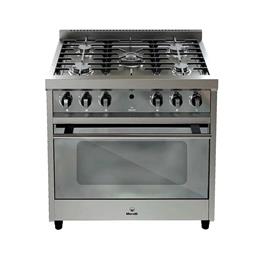 Cocina Industrial Morelli Zafira 18019 87 Cm Acero Inoxidable