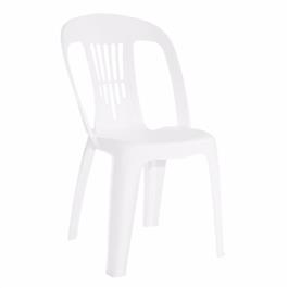 Silla de plástico blanca Garden Life antonella