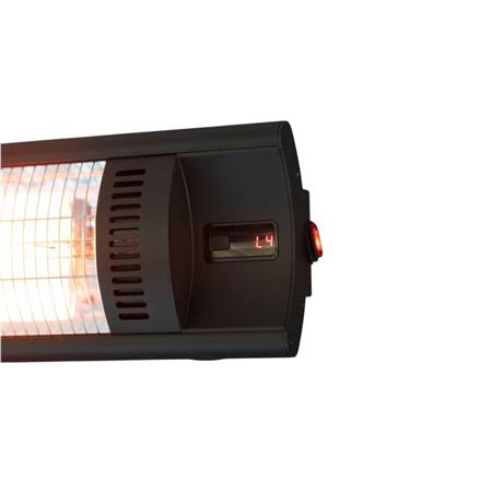 Calefactor Infrarrojo Philco PBSV2022P 2000 Watts de Pared Negro