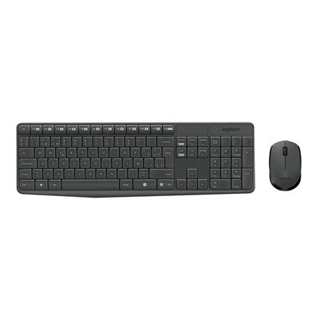 Combo Teclado y Mouse Inalámbrico Logitech MK235