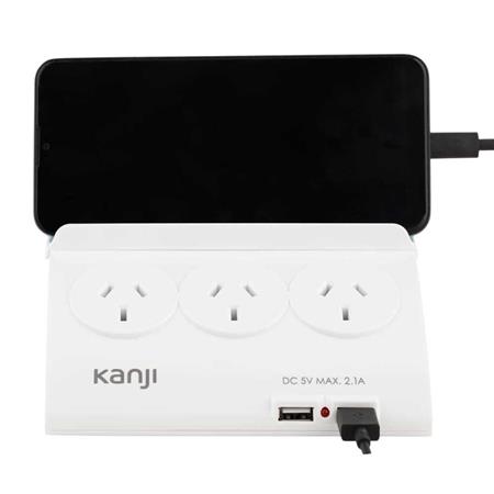 Estabilizador Prolongador Kanji SL9205 Blanco