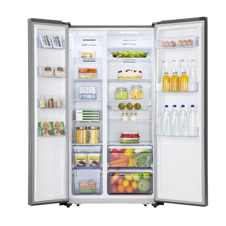 Heladera Side By Syde Hisense No Frost RC-67WSG 518 Litros