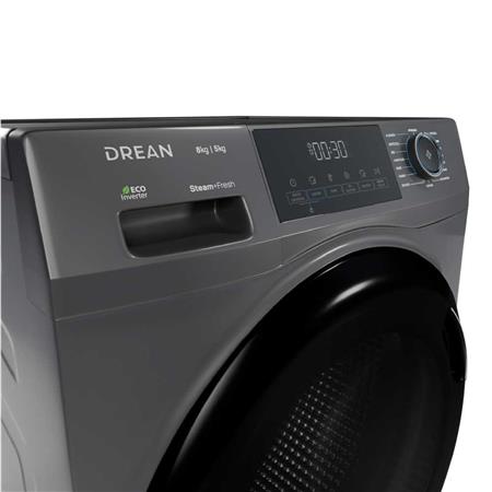 Lavasecarropas Inverter Drean 8 Kg LSCDR0805SG0 5 Kg Secado Lavasecarropas Inverter Drean 8 Kg LSCDR0805SG0 5 Kg Secado