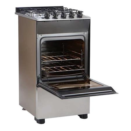 Cocina Whirlpool Gas Natural WFO4NBR 49 Cm Inoxidable