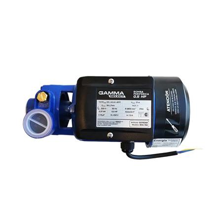 Bomba de Agua Periférica Gamma G2783AR 1/2 Hp 2850 Rpm