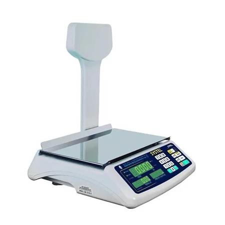 Balanza Comercial Systel Croma 31 Kg con Pantalla Alta