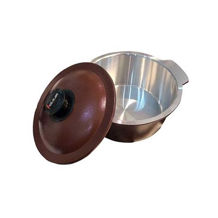 Olla Usman de Aluminio Pulido de 2 Litros