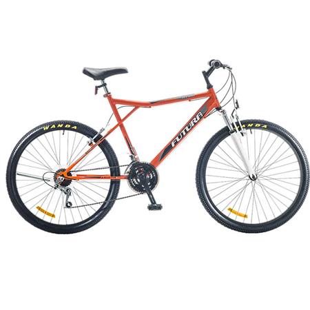 Bicicleta Mountain Bike Futura 5178 21 Velocidades Rodado 26 Roja