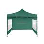 Gazebo Laury Plegable con Paredes 3x3 metros Verde